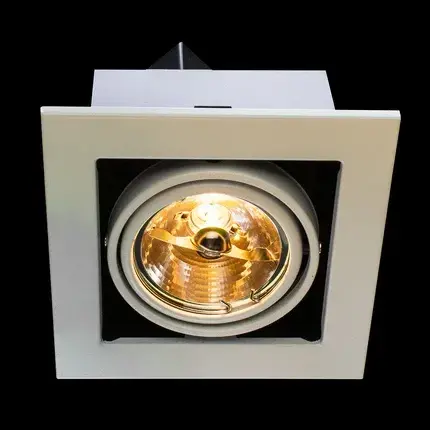 Точечный светильник Arte Lamp A5930PL-1WH CARDANI MEDIO — белый, ракурс 2