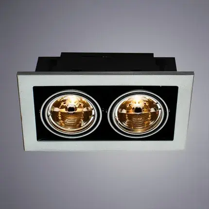 Точечный светильник Arte Lamp A5930PL-2SI CARDANI MEDIO — никель, ракурс 2