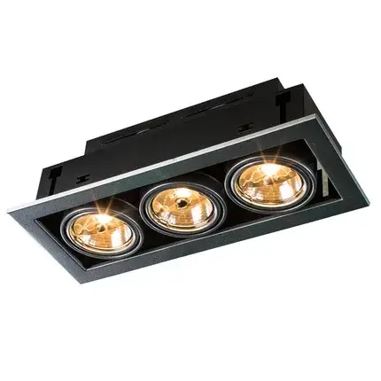 Точечный светильник Arte Lamp A5930PL-3SI CARDANI MEDIO — серебряный, ракурс 2
