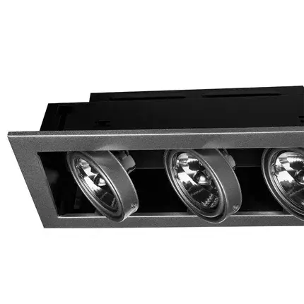 Точечный светильник Arte Lamp A5930PL-3SI CARDANI MEDIO — серебряный, ракурс 3