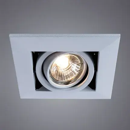 Точечный светильник Arte Lamp A5941PL-1WH CARDANI PICCOLO — серый, ракурс 2