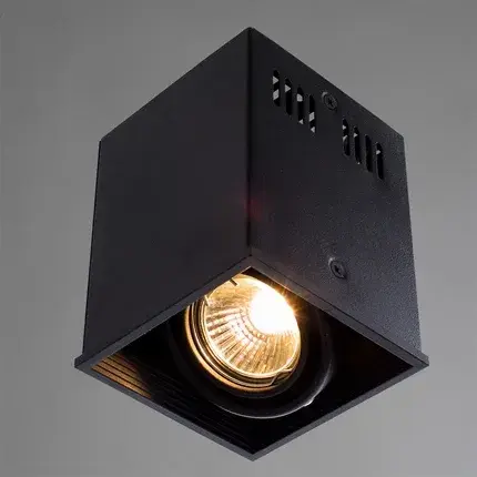 Точечный светильник Arte Lamp A5942PL-1BK CARDANI PICCOLO — черный, ракурс 2