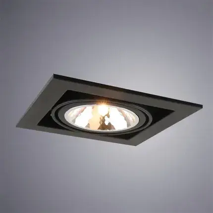 Точечный светильник Arte Lamp A5949PL-1BK CARDANI SEMPLICE — черный, ракурс 2