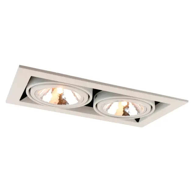 Точечный светильник Arte Lamp A5949PL-2WH CARDANI SEMPLICE — белый