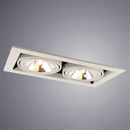 Точечный светильник Arte Lamp A5949PL-2WH CARDANI SEMPLICE — белый, ракурс 2