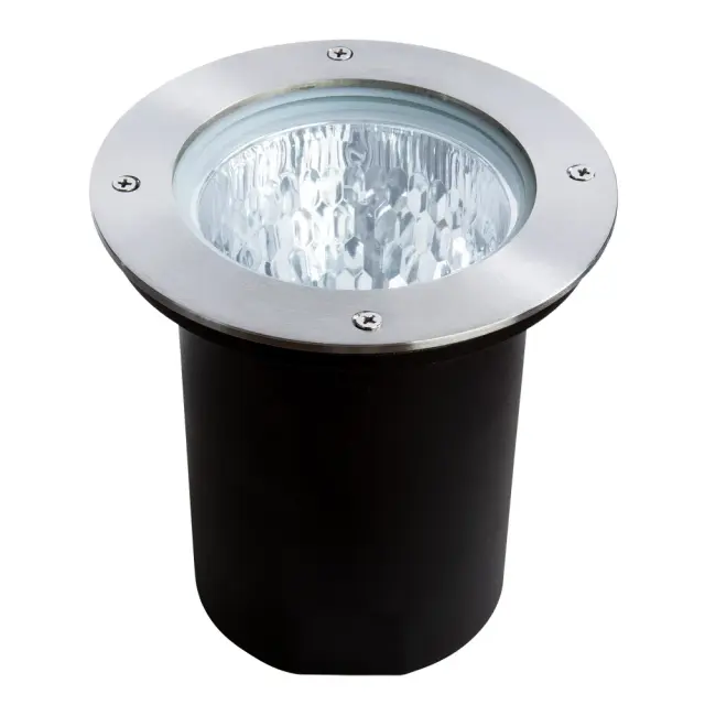 Встраиваемый в дорогу светильник Arte Lamp A6013IN-1SS PIAZZA — серебряный