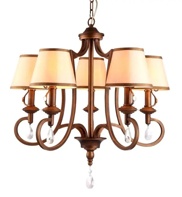 Люстра Arte Lamp A6016LM-5BG CASTELLO — медь