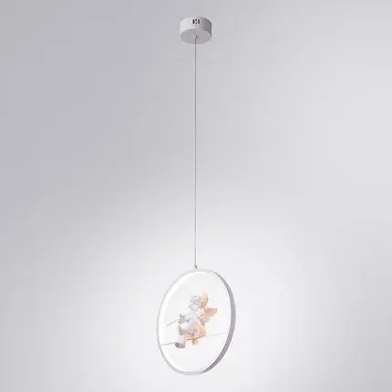 Светильник Arte Lamp A6065SP-1WH PARADISE — белый, ракурс 2