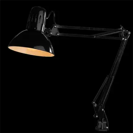 Настольная лампа Arte Lamp A6068LT-1BK SENIOR — черный, ракурс 2