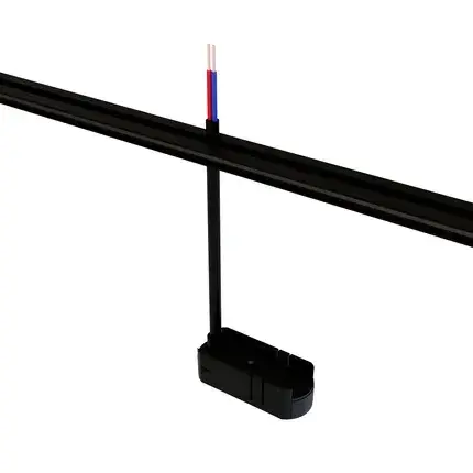 Коннектор для ввода питания Arte Lamp A615106 RAPID-ACCESSORIES — черный, ракурс 2