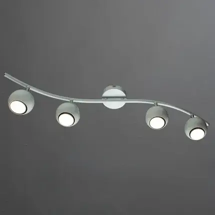Спот Arte Lamp A6251PL-4WH PIATTO — белый, ракурс 2