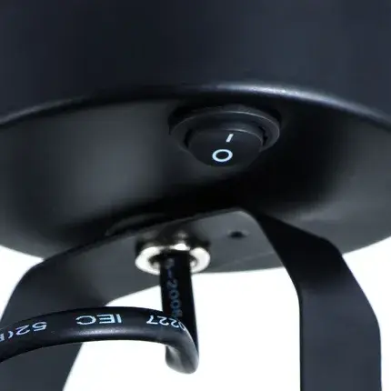 Спот Arte Lamp A6252AP-1BK LYRA — черный, ракурс 2