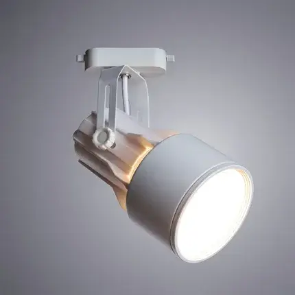 Светильник для однофазного трека Arte Lamp A6252PL-1WH LYRA — белый, ракурс 2