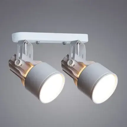 Спот Arte Lamp A6252PL-2WH LYRA — белый, ракурс 2