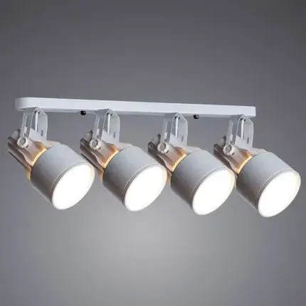 Спот Arte Lamp A6252PL-4WH LYRA — белый, ракурс 2