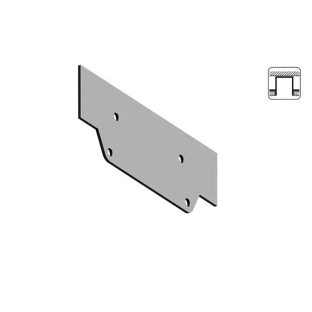 Заглушка для профиля Arte Lamp A631005E TRACK ACCESSORIES — никель
