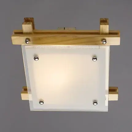 Светильник Arte Lamp A6460PL-1BR ARCHIMEDE — белый, ракурс 2