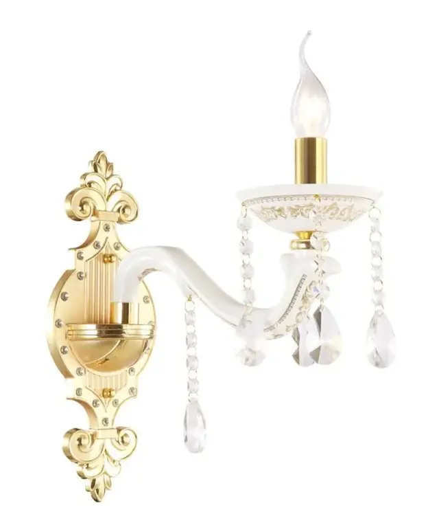 Бра Arte Lamp A6614AP-1GO RICCO — белый