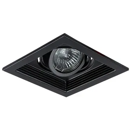 Точечный светильник Arte Lamp A6661PL-1BK CANIS — черный, ракурс 3