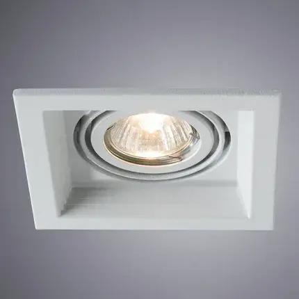 Точечный светильник Arte Lamp A6661PL-1WH CANIS — белый, ракурс 2