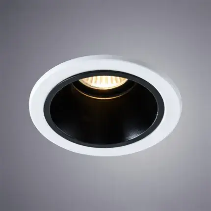 Точечный светильник Arte Lamp A6663PL-1BK TAURUS — белый, ракурс 2