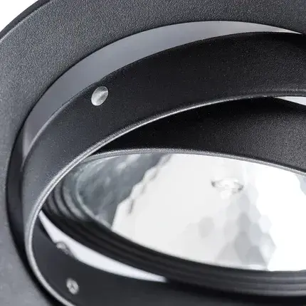 Точечный светильник Arte Lamp A6664PL-1BK APUS — черный, ракурс 3