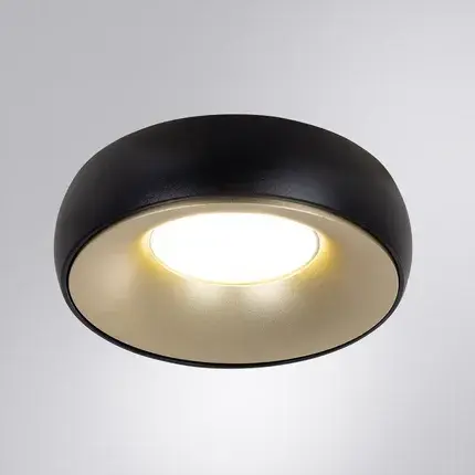 Точечный светильник Arte Lamp A6666PL-1BK HEZE — черный, ракурс 2