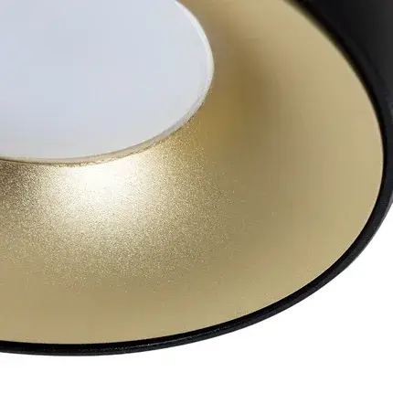 Точечный светильник Arte Lamp A6666PL-1BK HEZE — черный, ракурс 3