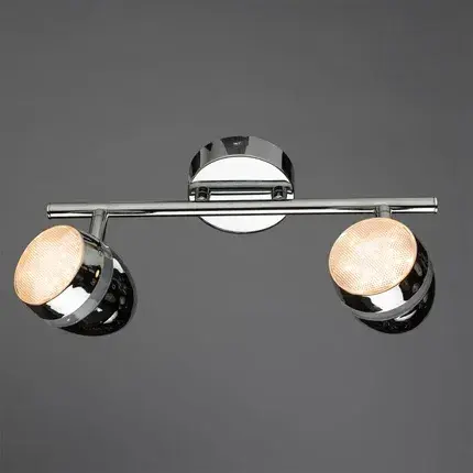 Спот Arte Lamp A6701PL-2CC BOMBO — хром, ракурс 2