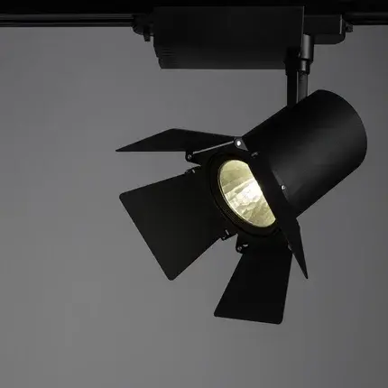Светильник для однофазного трека Arte Lamp A6730PL-1BK FALENA — черный, ракурс 2