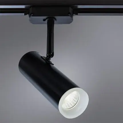 Светильник для однофазного трека Arte Lamp A6813PL-1BK HUBBLE — черный, ракурс 2