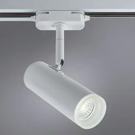 Светильник для однофазного трека Arte Lamp A6813PL-1WH HUBBLE — белый, ракурс 2