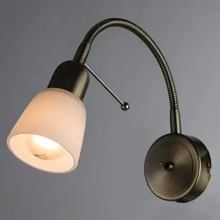 Бра Arte Lamp A7009AP-1AB LETTURA — бронза, ракурс 2