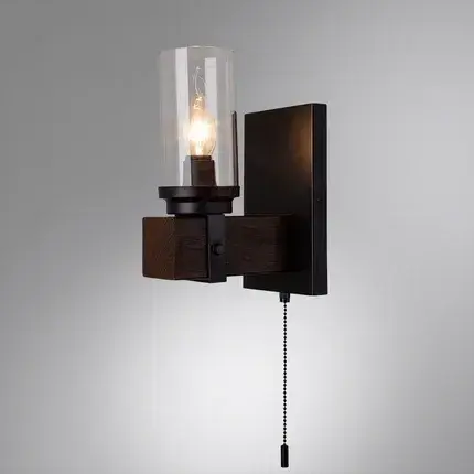 Бра Arte Lamp A7014AP-1BK DALIM — черный, ракурс 2