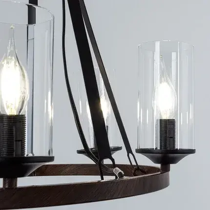 Люстра Arte Lamp A7014SP-5BK DALIM — черный, ракурс 3