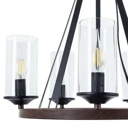 Люстра Arte Lamp A7014SP-5BK DALIM — черный, ракурс 5