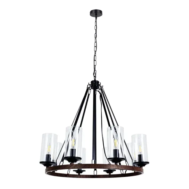 Люстра Arte Lamp A7014SP-8BK DALIM — черный