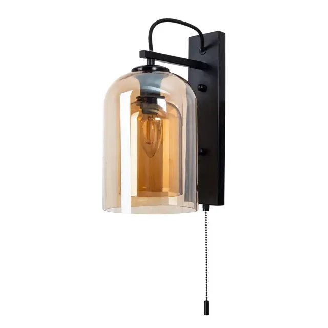 Бра Arte Lamp A7015AP-1BK PAIO — черный