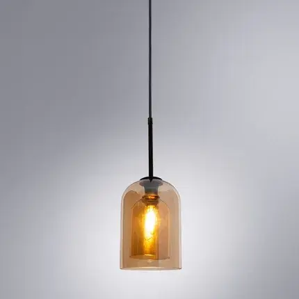 Светильник Arte Lamp A7015SP-1BK PAIO — черный, ракурс 2