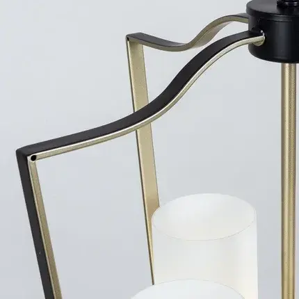 Люстра Arte Lamp A7017SP-4BK NUVOLA — черный, ракурс 3