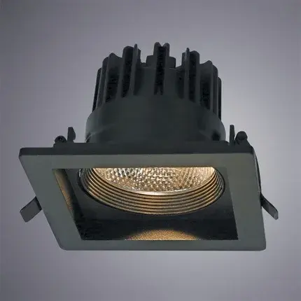 Точечный светильник Arte Lamp A7018PL-1BK PRIVATO — черный, ракурс 2