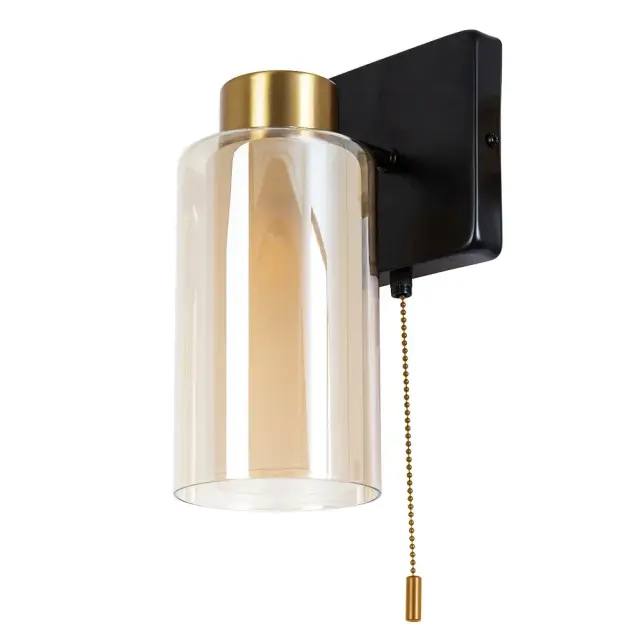 Бра Arte Lamp A7027AP-1BK LEO — черный