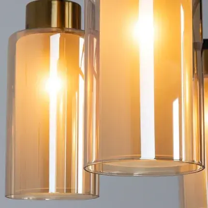 Люстра Arte Lamp A7027PL-8BK LEO — черный, ракурс 3