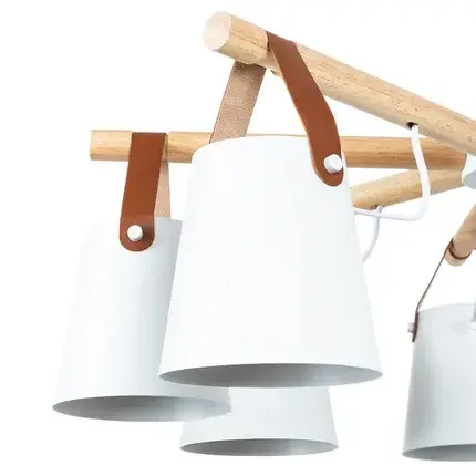 Люстра Arte Lamp A7032PL-8WH THOMAS — белый, ракурс 3