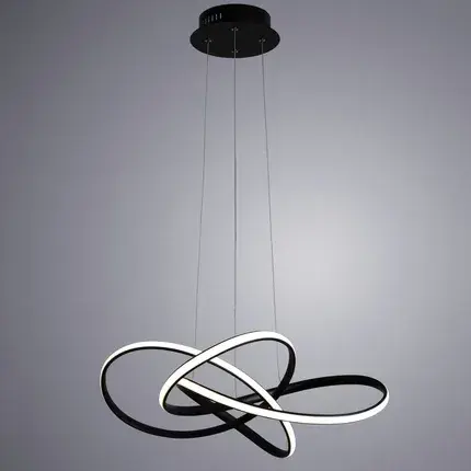 Светильник Arte Lamp A7040SP-4BK SWING — черный, ракурс 2