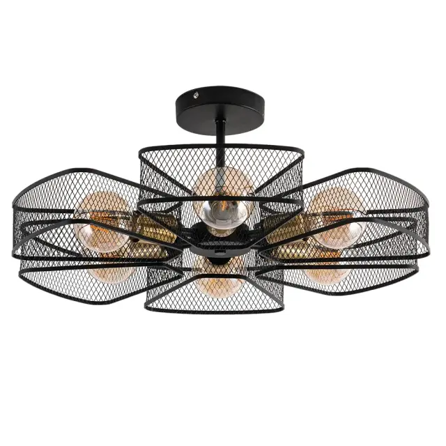 Люстра Arte Lamp A7044PL-6BK MAASYM — черный