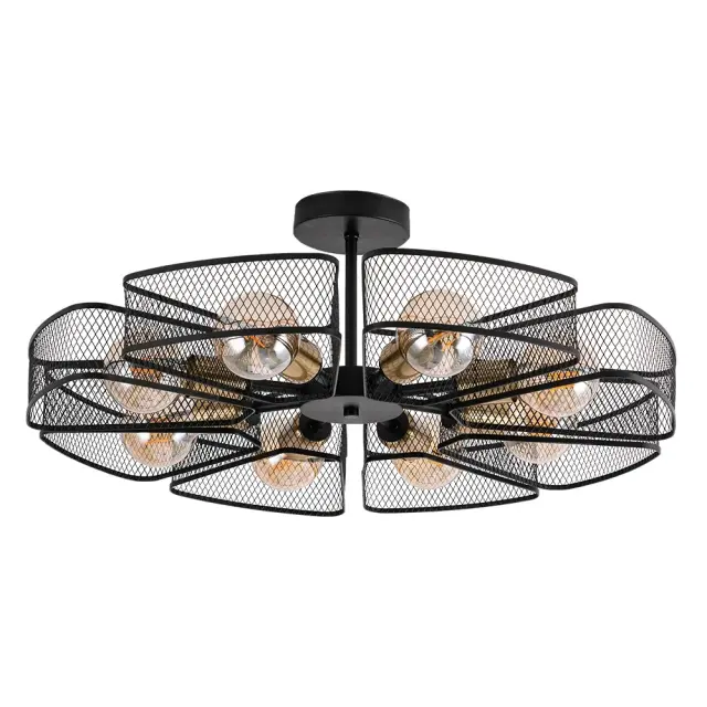 Люстра Arte Lamp A7044PL-8BK MAASYM — черный