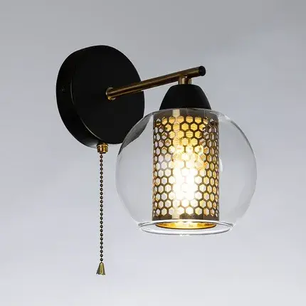 Бра Arte Lamp A7045AP-1BK MANCHESTER — черный, ракурс 2