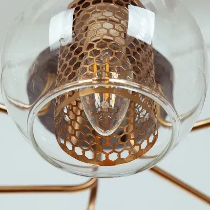Люстра Arte Lamp A7045PL-6BK MANCHESTER — черный, ракурс 4