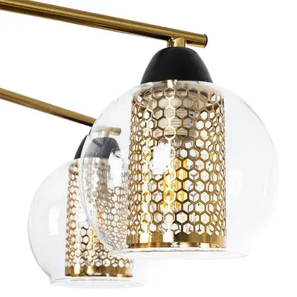 Люстра Arte Lamp A7045PL-8BK MANCHESTER — черный, ракурс 4